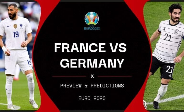 Euro2020: Γαλλία- Γερμανία