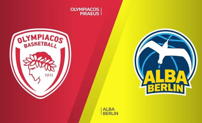 ΟΛΥΜΠΙΑΚΟΣ – ΑΛΜΠΑ ΒΕΡΟΛΙΝΟΥ EUROLEAGUE