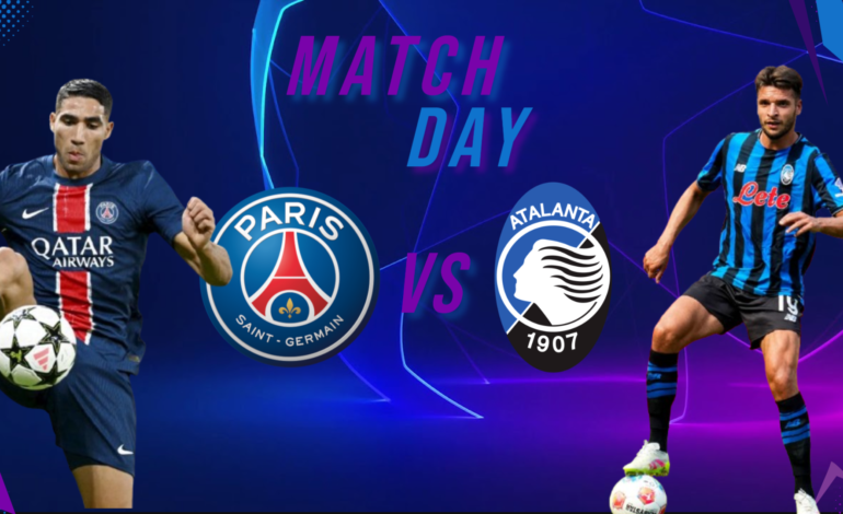  Champions League: Παρί Σεν Ζερμέν – Αταλάντα