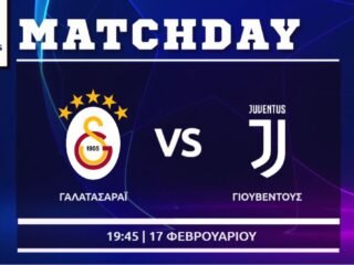 Champions League: Γαλατασαραϊ – Γιουβέντους Champions League: Γαλατασαραϊ – Γιουβέντους