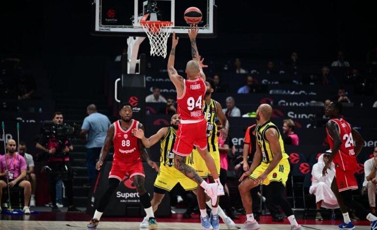 Super Cup Euroleague:  Ολυμπιακός-Ρεάλ